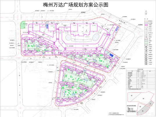 梅州萬達廣場規劃圖