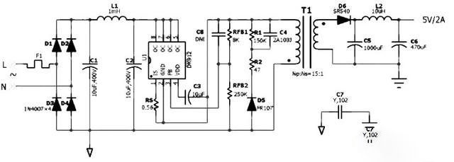 DK912芯片應用電路及工作原理