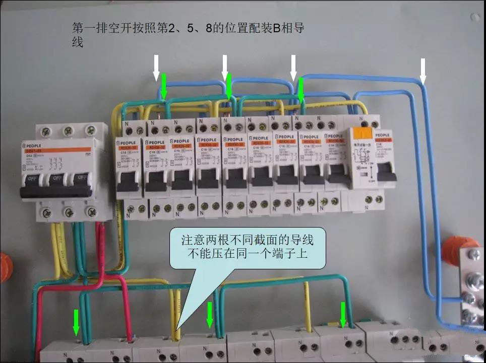 老電工手把手教您如何做好配電箱內部配線，圖文詳解，值得收藏