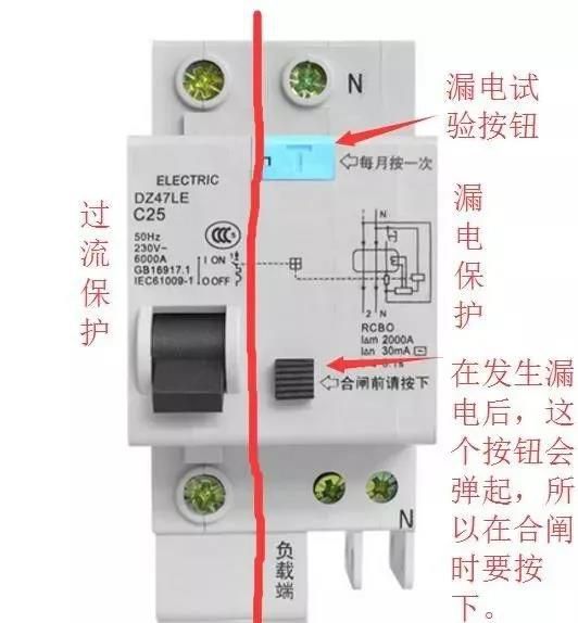 一分鐘學會家用漏電開關跳閘檢修方法！