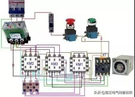 時間繼電器如何接線、接線方法、接線圖及工作原理